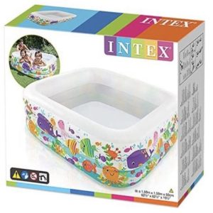 בריכה מרובעת איכותית  intex